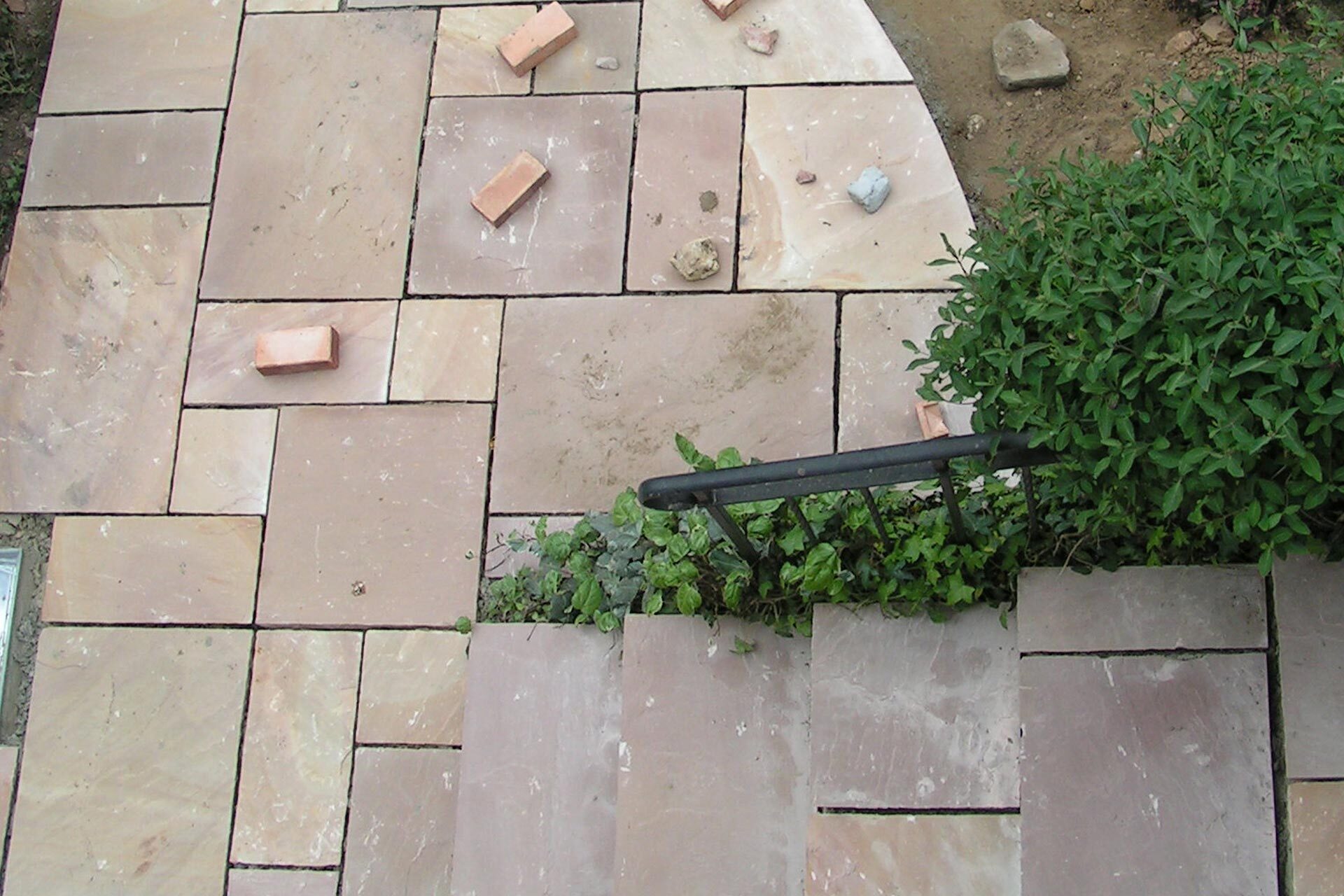 Natural Stone roofing installation 2